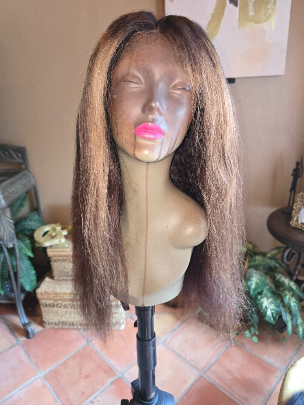 100% Human hair yaki ( Free Shipping)